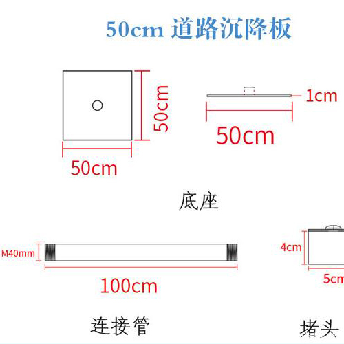 石家庄沉降板规格型号如何选择?